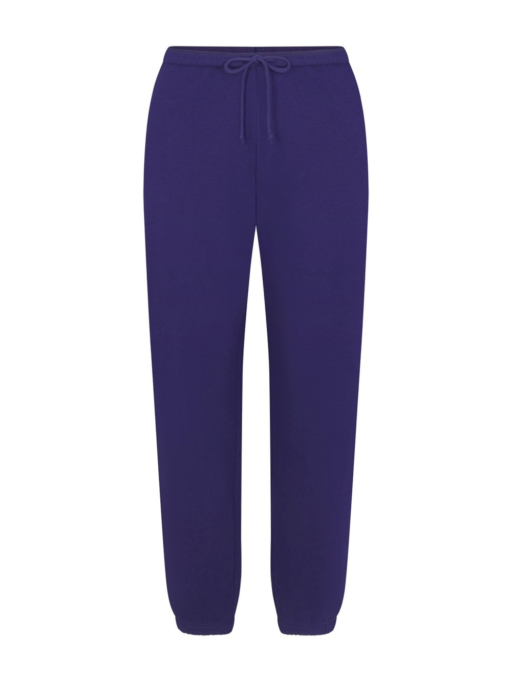 Skims Classic Cotton Fleece Jogger Pants Dark Purple Size XS